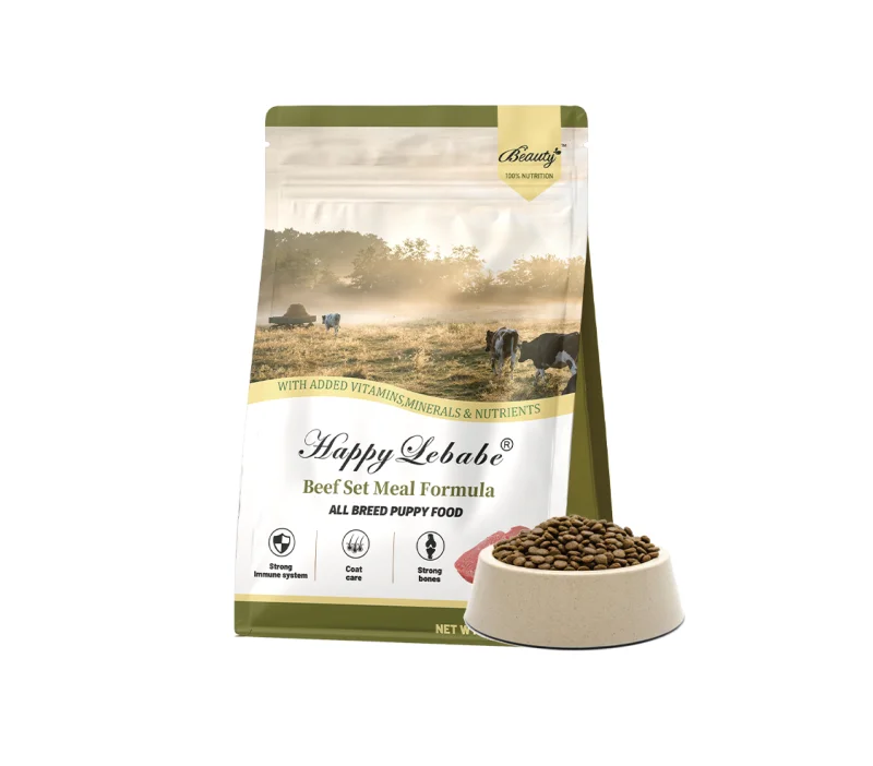 Puppy Food: Beef Formula