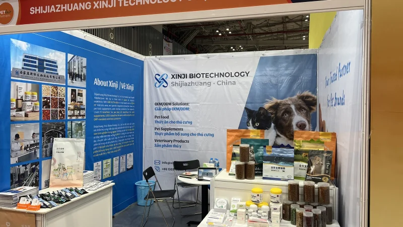 Pet food product display for Malaysia wholesale buyers